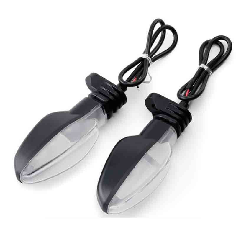 Motorcycle Turn Signal Indicator Lights Blinker Lamp Rear Front For Sport 675 660 800 1200 LED Turn Signal Light Flashing Lamp