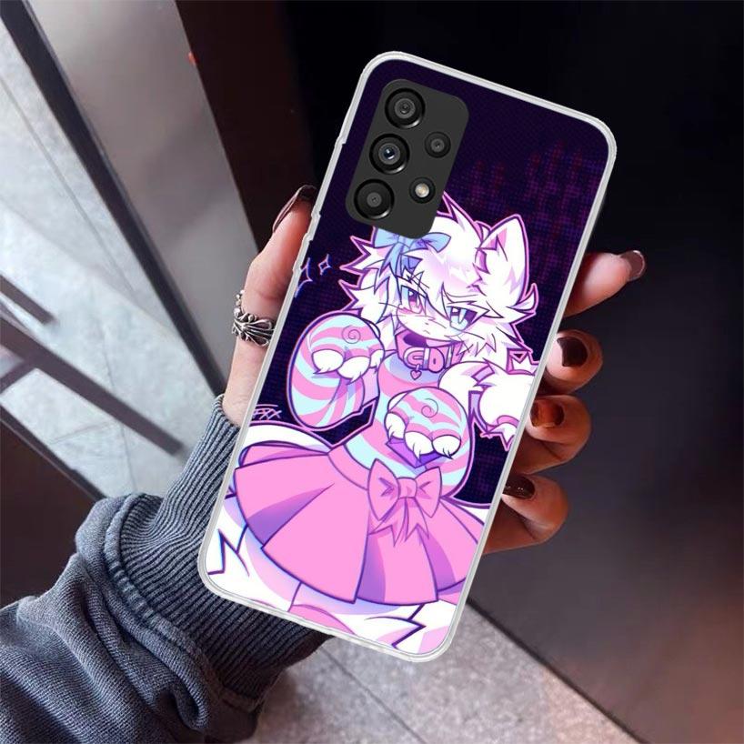 Boykisser Katze Handyhülle Für Samsung Galaxy A12 A52S A42 A32 A22 A51 A50 Note 20 Ultra 10 S10 Plus A71 A70 A31 A30 A10S Galaxy A