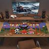 Bing Large Size Mouse Pad Large Gaming Table Cushion Non-slip Laptop Tablet Big Mousepad XXL Mat Mini PC Playmat With Lock edge