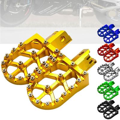 Hot CNC Machined Dirt Bike Foot Pegs Rest Pedal Durable Footpegs Rest Pedal CNC MX Racing