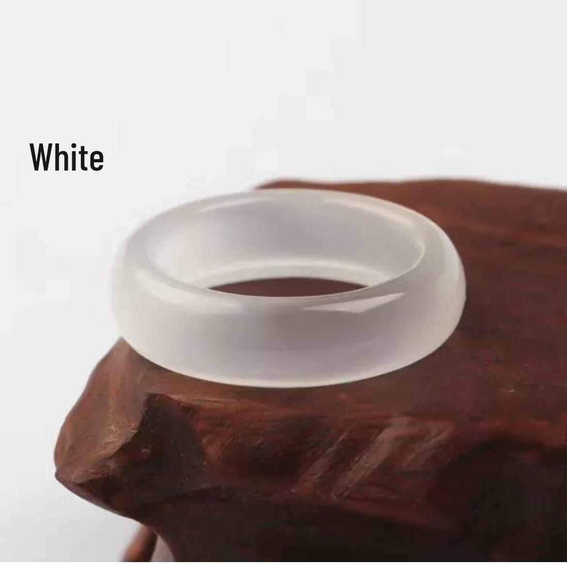 

Натуральный агат ручной работы кольцо и кулон DIY аксессуары белый