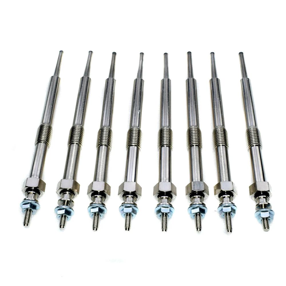 8PCS 12639701 Glow Plug Fit For LMM LML LBZ Silverado Sierra Duramax 6.6L