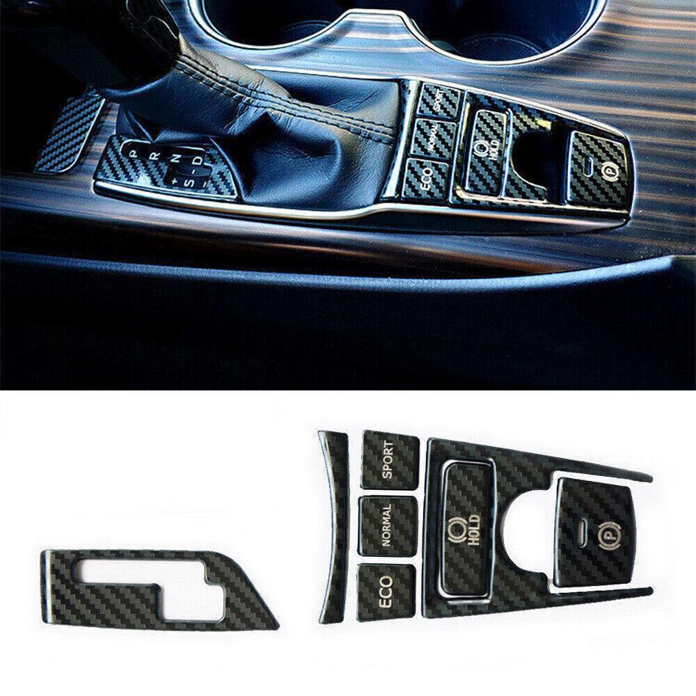 For Toyota Camry 18-22 Steel Carbon Fiber Central Console Gear Shift Panel Decor