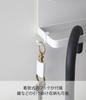 Yamazaki Magnetic Umbrella Holder with W20 x D7 x Smart Umbrella Stand for Entryway Storage with 5041 Tray, White, Approx. H9.5cm, Hooks,