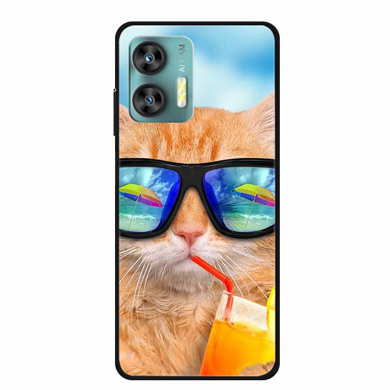 For Oukitel C36 Oukitel C35 Case Luxury Shockproof Soft Silicone TPU Back Cover for Oukitel C35 C36 Cool Cartoon Protective Capa