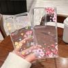 Flower Pattern Phone Case For Samsung Galaxy S26 S25 S24 S23 Ultra S22 Plus S24 S21 FE S25Edge Transparent Shockproof Soft Cover