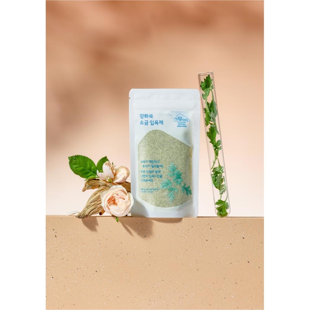 

Solotherapy Wormwood Bath Salt Green Rose 100 G