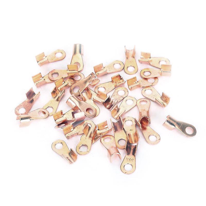 New OT-70/80 Copper Open-end Lug Terminal 3-100A Boxed Wire Crimp Fittings