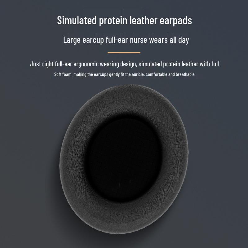 New H6 Wireless Over-Ear Bluetooth Headphones with Atmosphere Light and Heavy Bass, Foldable and Retractable Design