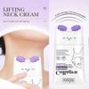 Kollagen Straffende Lifting Halscreme, Anti-Falten Hals Kollagencreme mit Massage-Rolle, Anti-Aging Feuchtigkeitsspendende Halscreme, Straffende Lifting Saggi