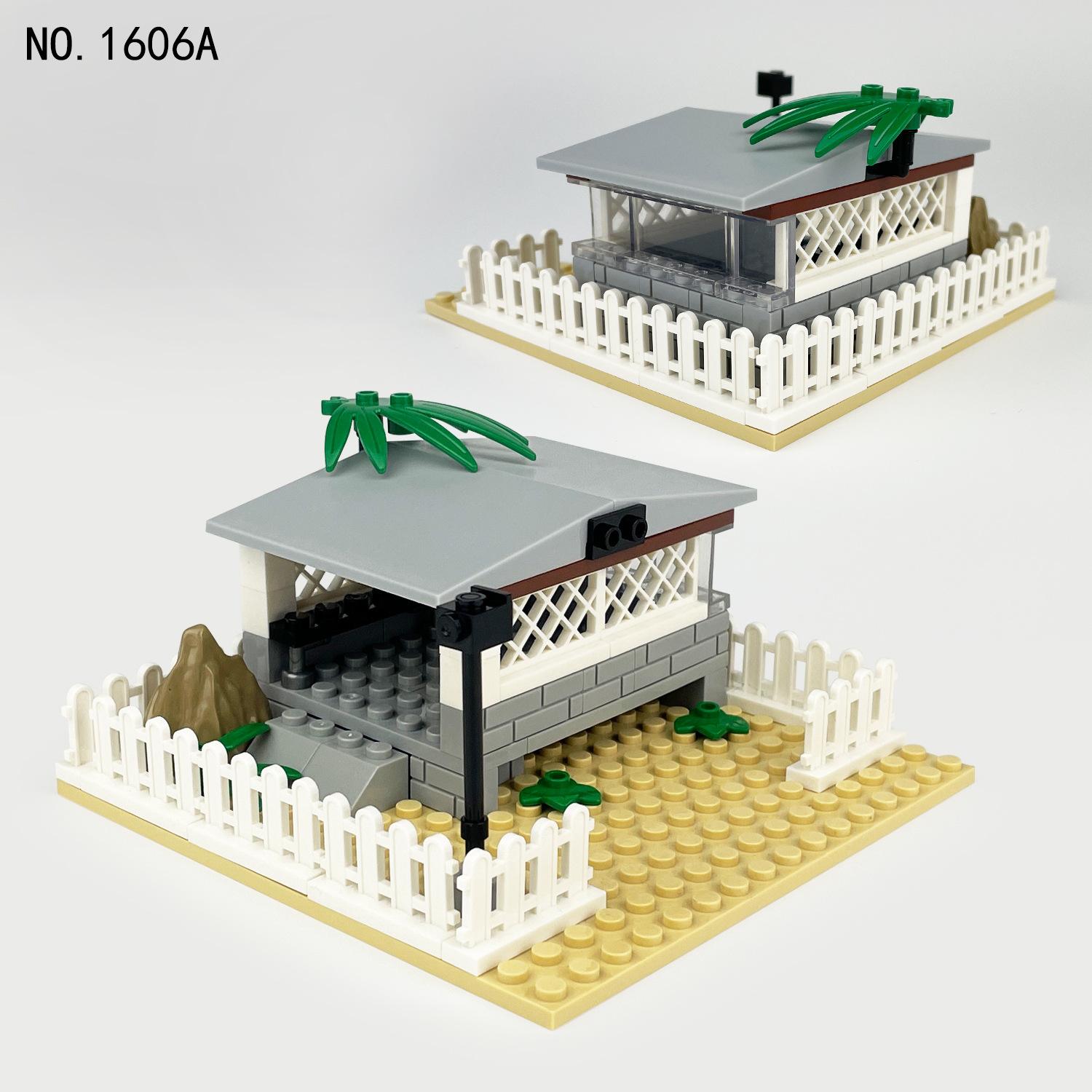 1606A Счастливый куриный домик фермеры ферма сцена сборка куриных аксессуаров детские — фото 3