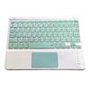 Wiederaufladbare Ultra-dünne Touchpad-Multimedia-Tastaturen Bluetooth-Funk-Tastaturen
