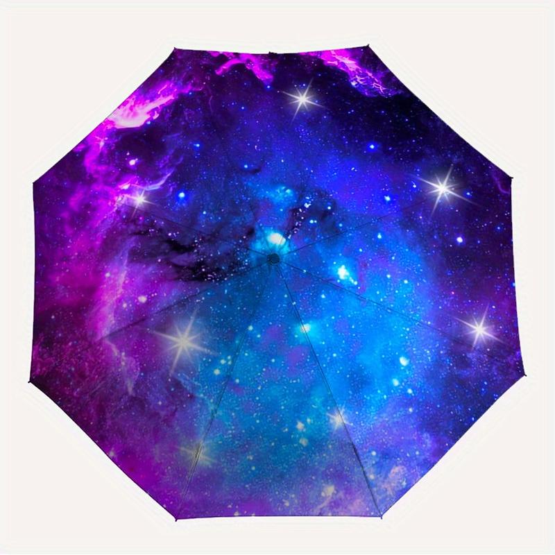 

1pc Galaxy Nebula Themed High-quality Umbrella,Automatic Opening and Closing Umbrella,Multi-functional Umbrella G0811144