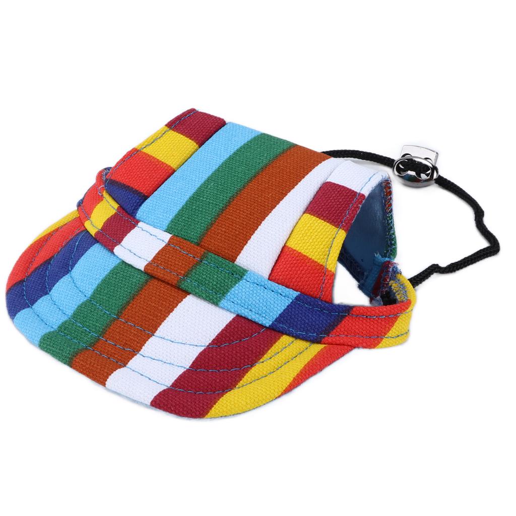 Dog Baseball Cap Adjustable Dog Outdoor Sport Sun Protection Baseball Hat with Neck Strap for Outdoors