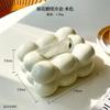 Ceramic Tissue Box Dining Table Living Room Decor Modern Minimalist Cotton Candy Style Paper Towel Holder