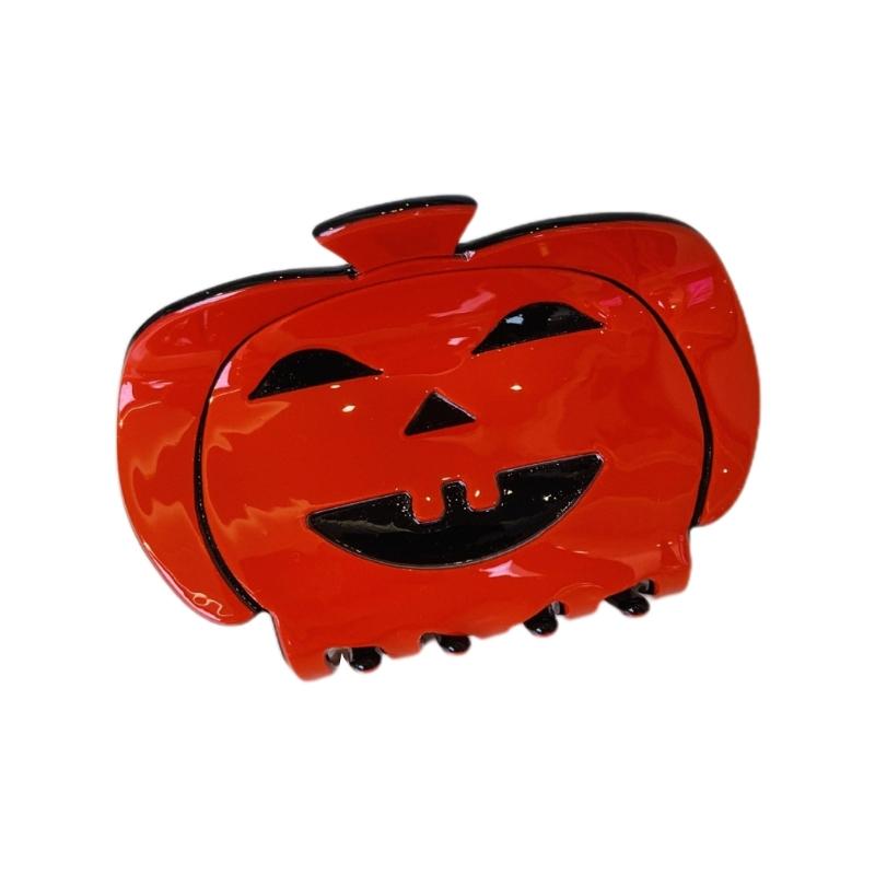 Horror Shape Hairpin Children Friendly Hairclip Creative Halloween Hair Clip for Parties and Daily Use