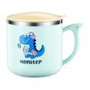 304 Stainless Steel Leak-Proof Insulated Kids' Water Cup with Lid and Cartoon Design