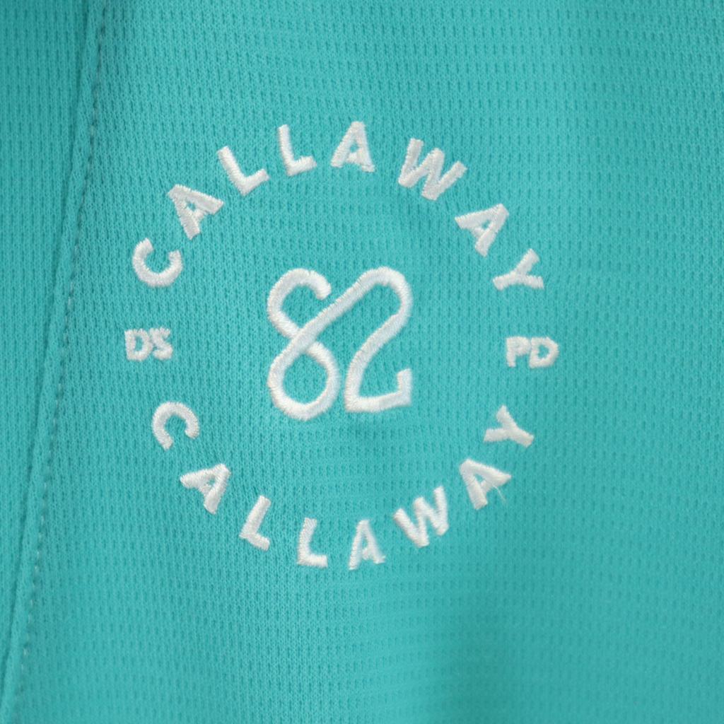 Callaway Golf Short Sleeve Polo Shirt S Emerald Green Women Used