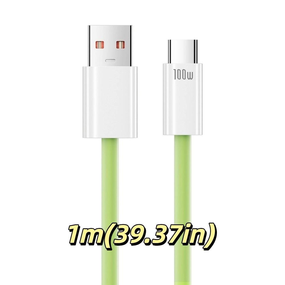Magnetic Type C Silicone Data Cable Anti Winding USB To Type C Charging Cable  Phone Charging