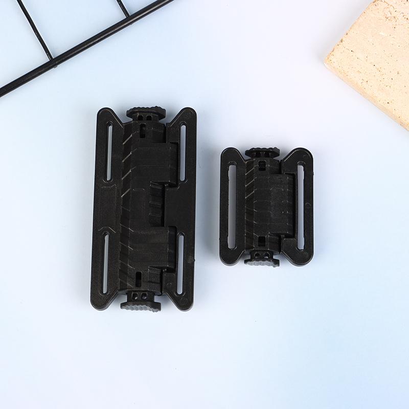 1Pc Plastic Hunting Vest Quick Release Buckle Slider Removal Buckle Strip Module Strip Replacement Edc Tool Hinge Connector Clip