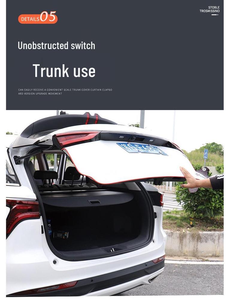 Trunk Cover & Sunshade for Peugeot 5008: Interior Storage & Partition Accessory