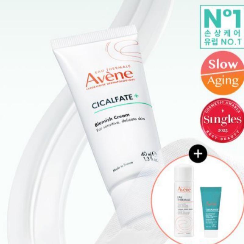 Avène Cicalfate Plus Blemish Cream 40ml (Set) (+ Eau Thermale 50ml)
