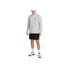 Nike Loose Fit Letter Print Crew Neck Long Sleeve T-Shirt Men Tops Gray DV9828-077