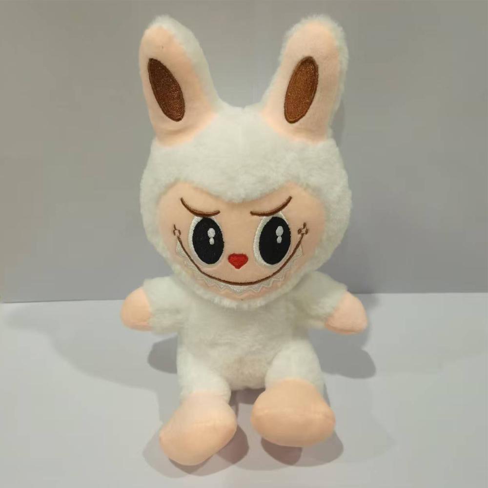 Labubu Plush Dolls Labubu Plush Toy Cute Cartoon Plushie Doll Soft Stuffed Anime Periphery Toys Kids Birthday Gifts Christmas