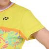 Short Sleeve Shirt Game Shirt Light Yellow O [YONEX] Women's (279)