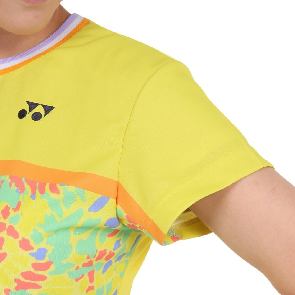 Short Sleeve Shirt Game Shirt Light Yellow O [YONEX] Women's (279)