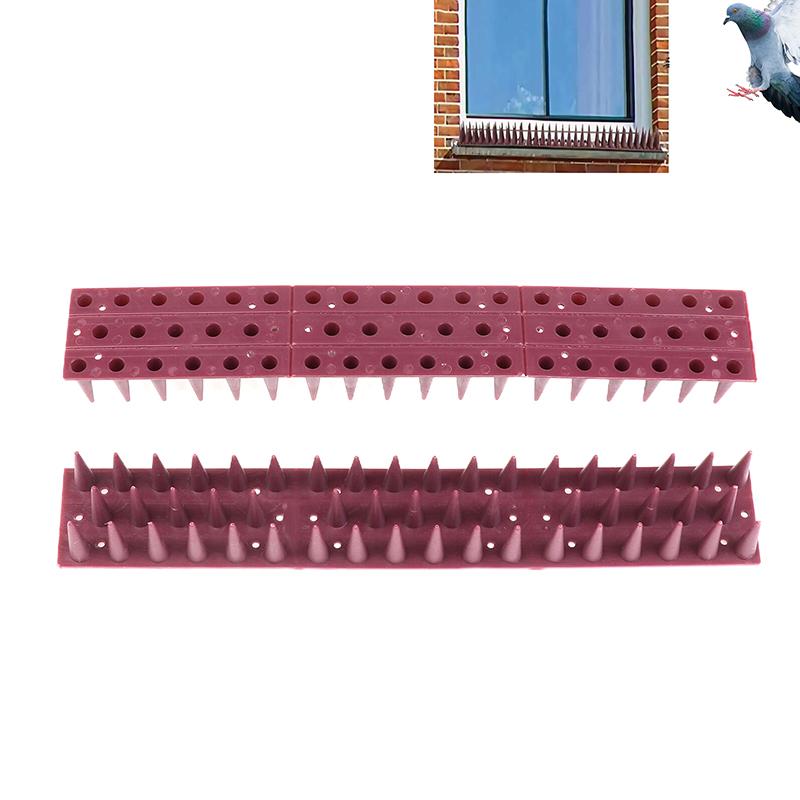 1/5Pcs Plastic Anti Cat Anti Pigeon Birds Repellent Spikes Pest Plastic Anti Bird And Pigeon Spikes Bird Repeller