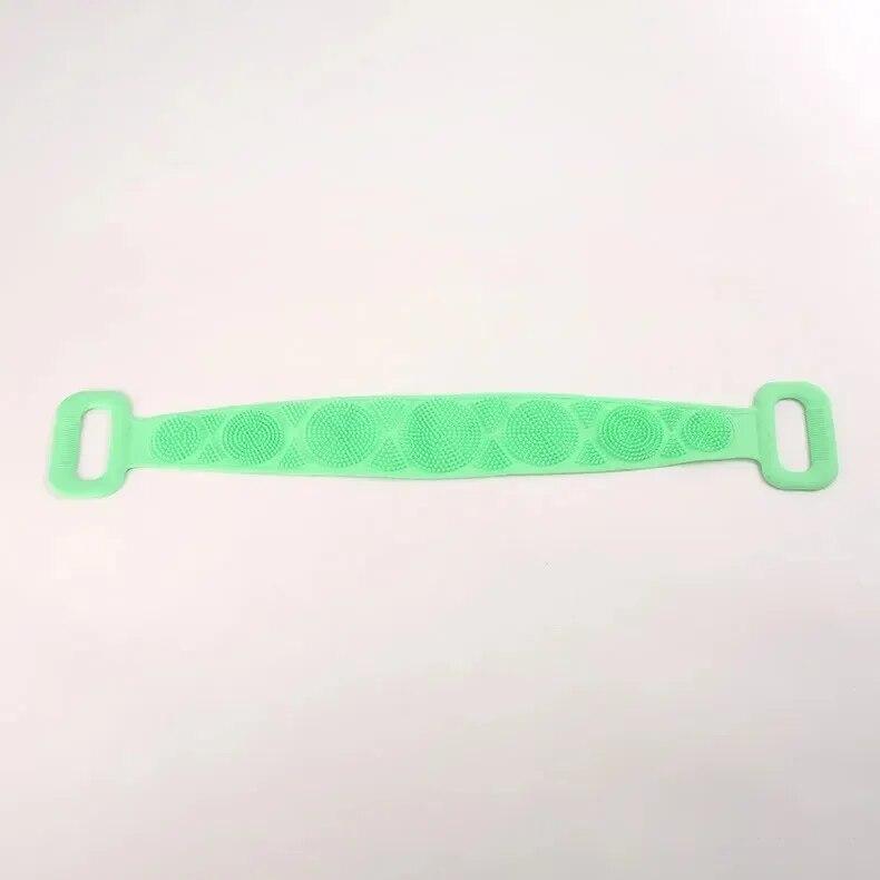 Body Sponge Silicone Brushes Bath Towels Scrubber Rubbing Back Peeling Massage Shower Belt Extended Skin Clean Brushes