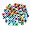 50Pcs 681012Mm Doll Glass Eye Round Dragon Cat Eyes In Pairs Flatback Cabochons Decoration Keychain Diy Accessories