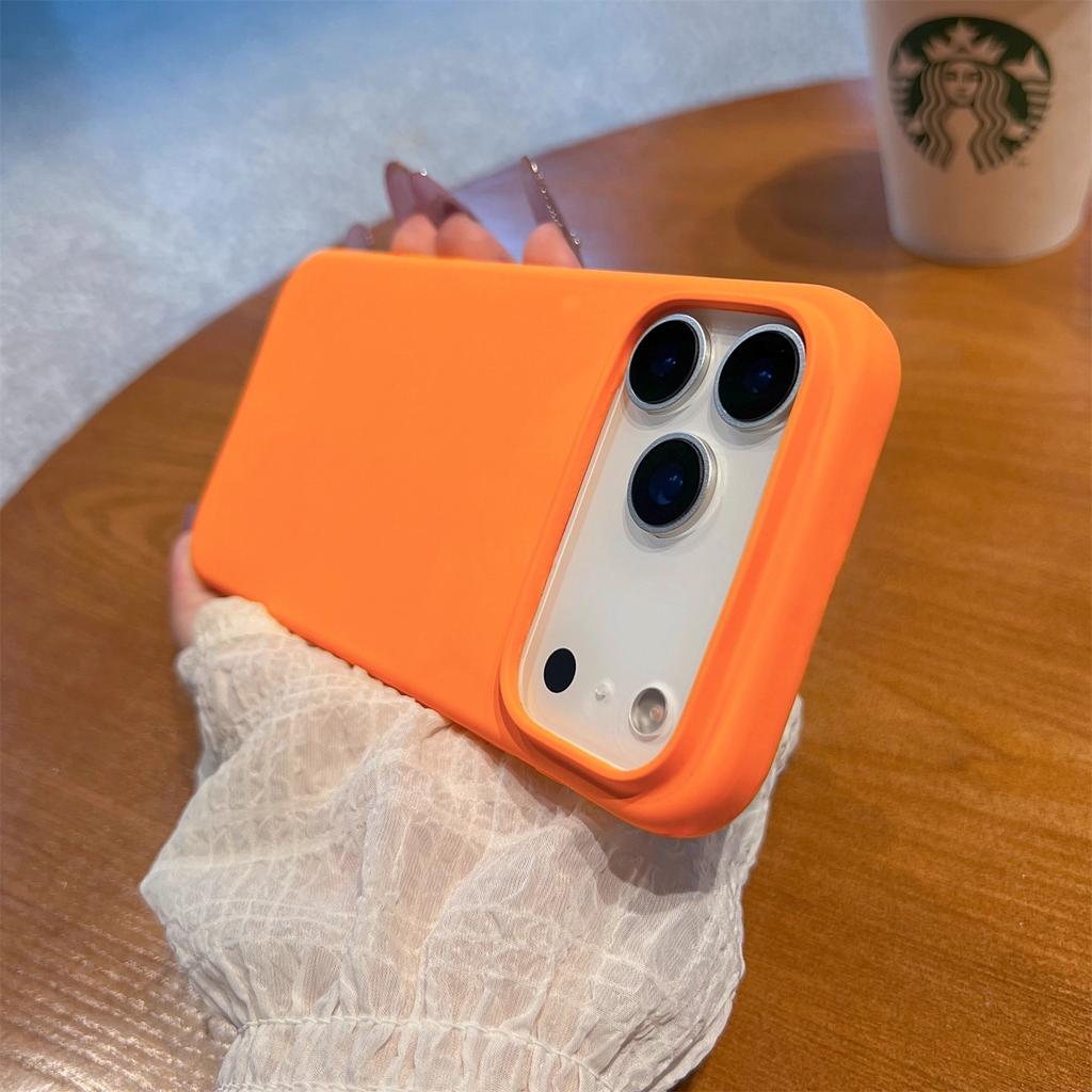 Applicable To Apple 17promax Cloud Magnetic Mobile Phone Case Liquid Silicone iPhone16 Ultra-thin 15 Anti-drop Sheath