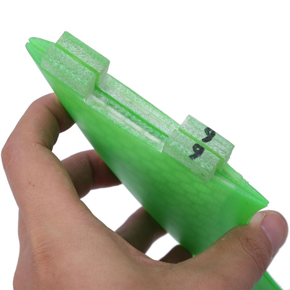 Green FCS Surfboard Fin Thruster Fins Surfing (G7)