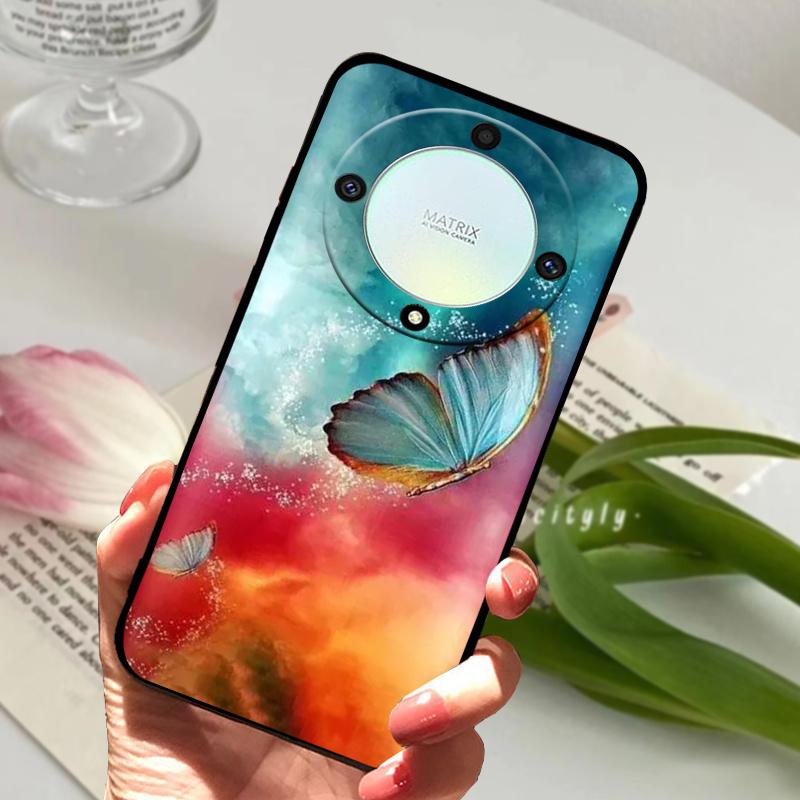 For Honor Magic6 Lite 5G Case Shockproof Soft TPU Silicone Phone Cover For Honor Magic 6 Lite 5G Capa Cartoon Magic6Lite 6 Lite