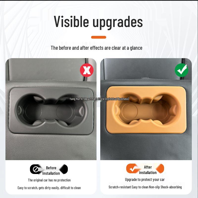 Land Rover Defender Armlehne hinten, rutschfeste Becherhalterhülle, passend für Modelle 20-25.