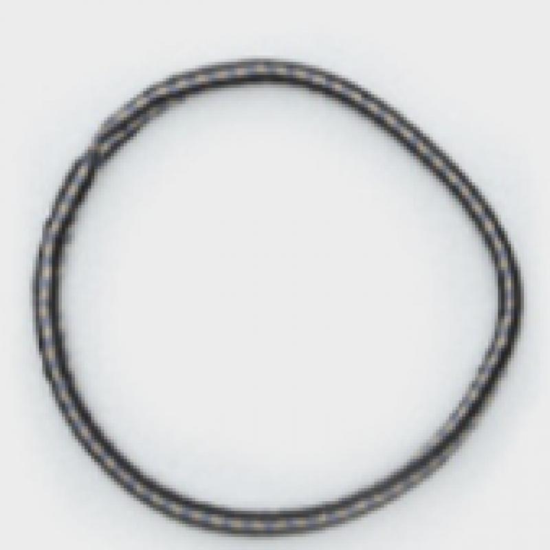 Daiso No Tip Black Hair Elastic Band  Pack Of 10