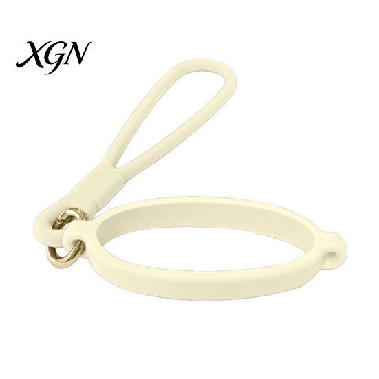Flexible Silicone Wrist Loop Water Bottle Handle Strap, Universal Lanyard, Lightweight School Gadget Carrying Rope Portable Rubber Holder, Anti