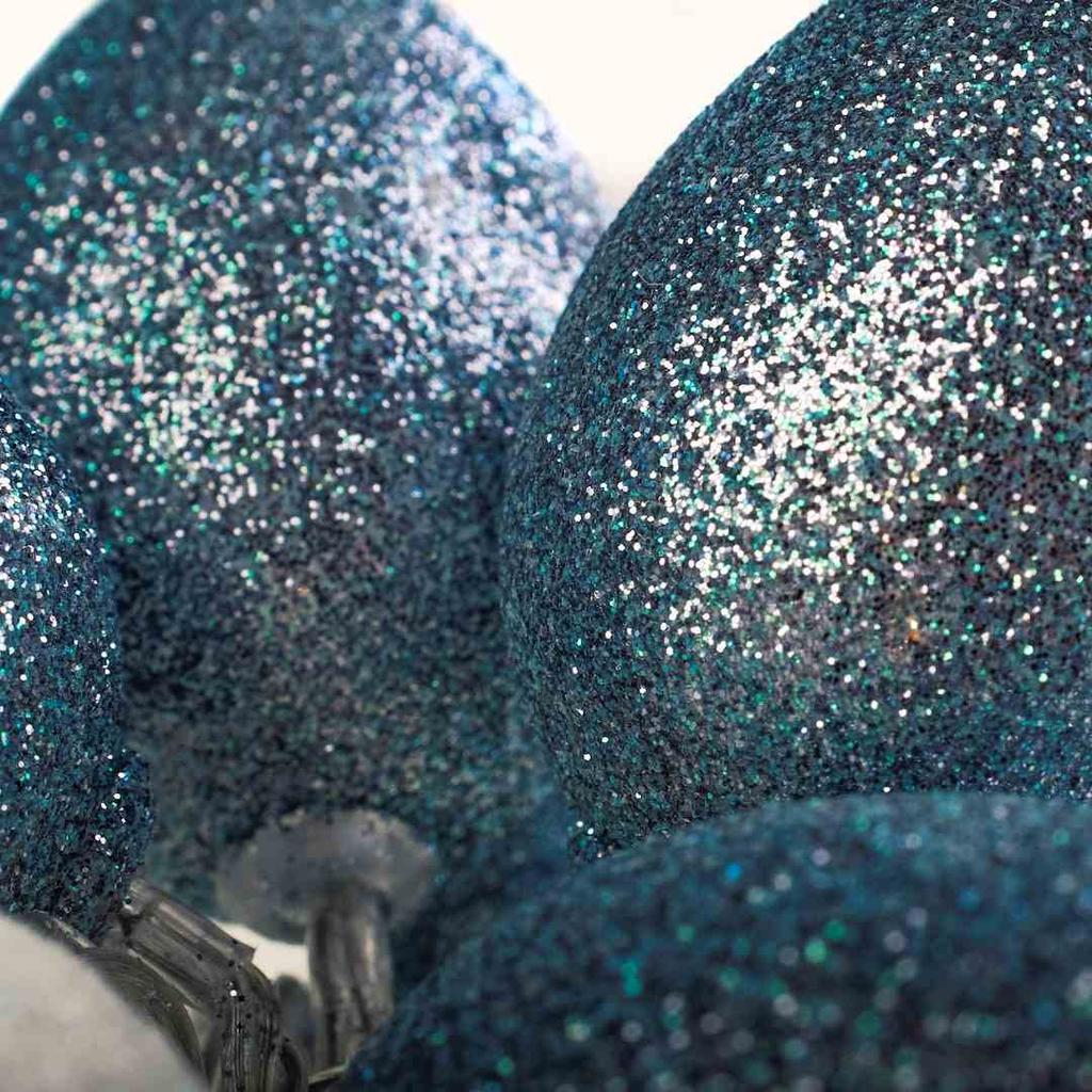 Large Plastic Easter Eggs With Glitter Led White And Gray