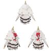 Christmas Theme White Plush Cape For Cosplay And Lolita Style In Multiple Sizes