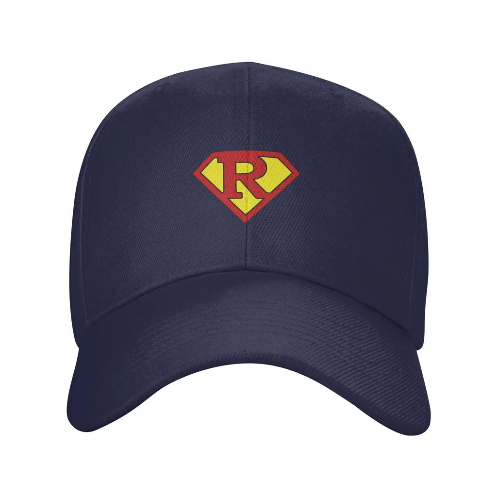 Logo Letter R Casual Baseball Cap Summer Trucker Hat Dropshipping Hiking Fishing Hip Hop Hats Adult Street Style Caps