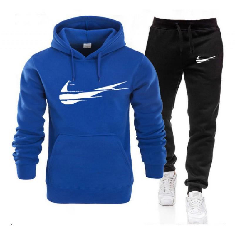 Conjunto de Sudadera Deportiva con Capucha para Hombre y Mujer Manga Larga Chándal Atuendo Atlético Casual