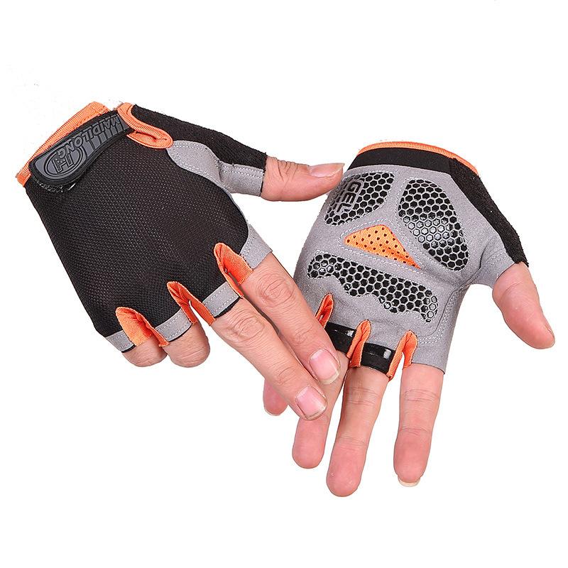 Cycling Fitness Gloves Weightlifting Half-finger Non-slip Tactical Gloves