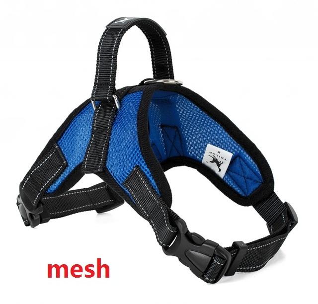 Classic Adjustable Reflective Pet Puppy Large Dog Harness for Small Medium Large Dogs Animals Pet Walking Hand Strap Dog Supplies