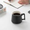 Hochwertiger matter Keramikbecher - Kaffeetasse mit großem Fassungsvermögen für Zuhause oder Büro, Option für individuelles Logo