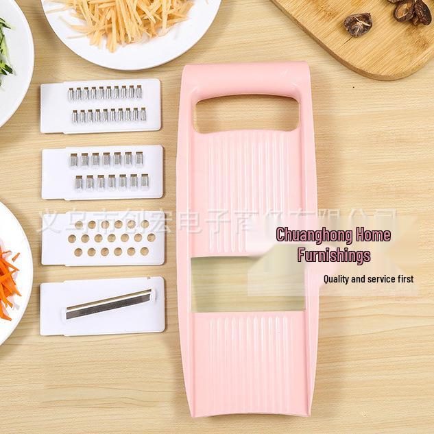 Multifunctional Vegetable and Potato Slicer: Kitchen Grater and Shredder for Home Use