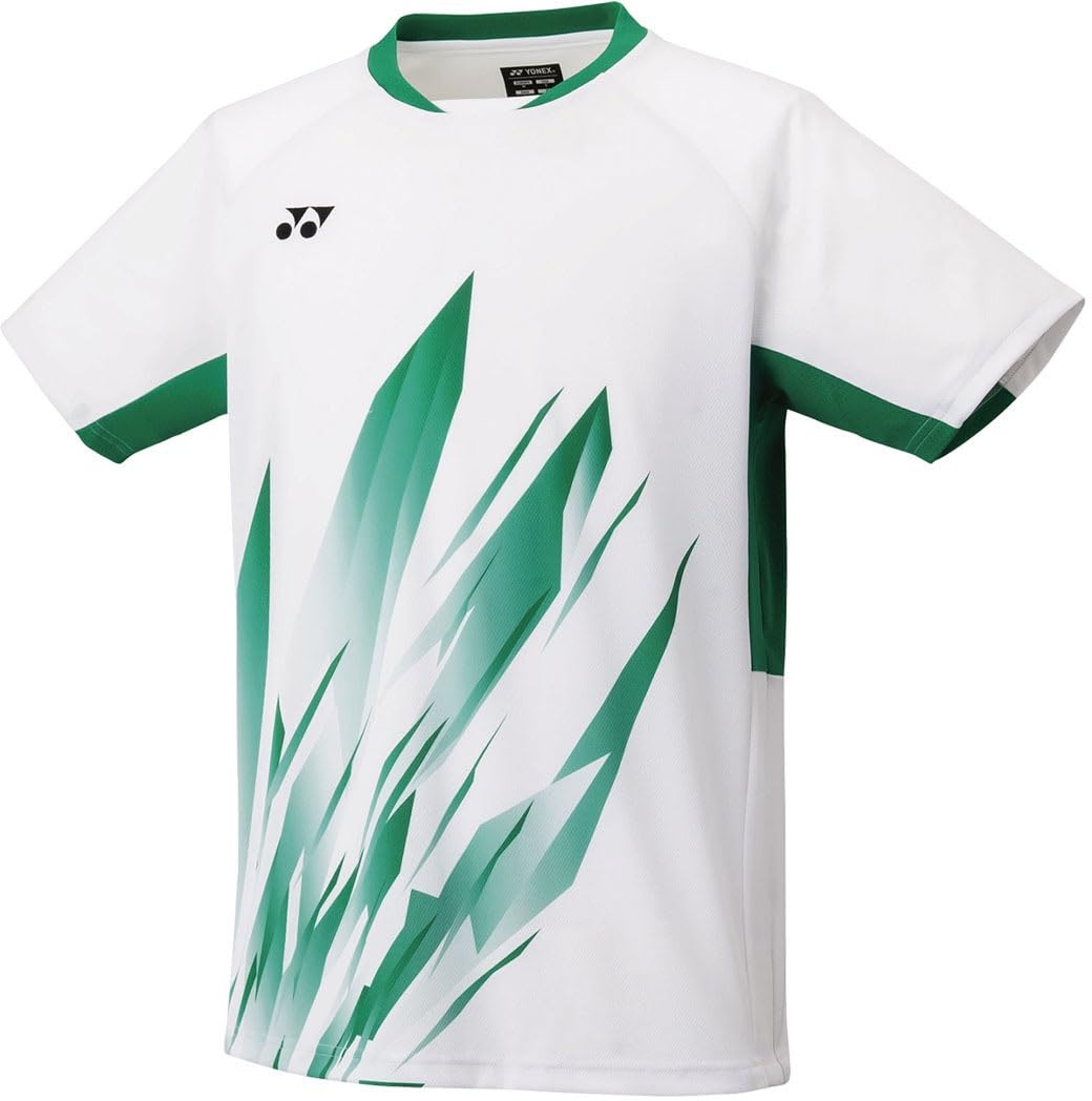 

Short Sleeve Shirt Game Shirt White L [Yonex] Men s (Fit Style) (011)