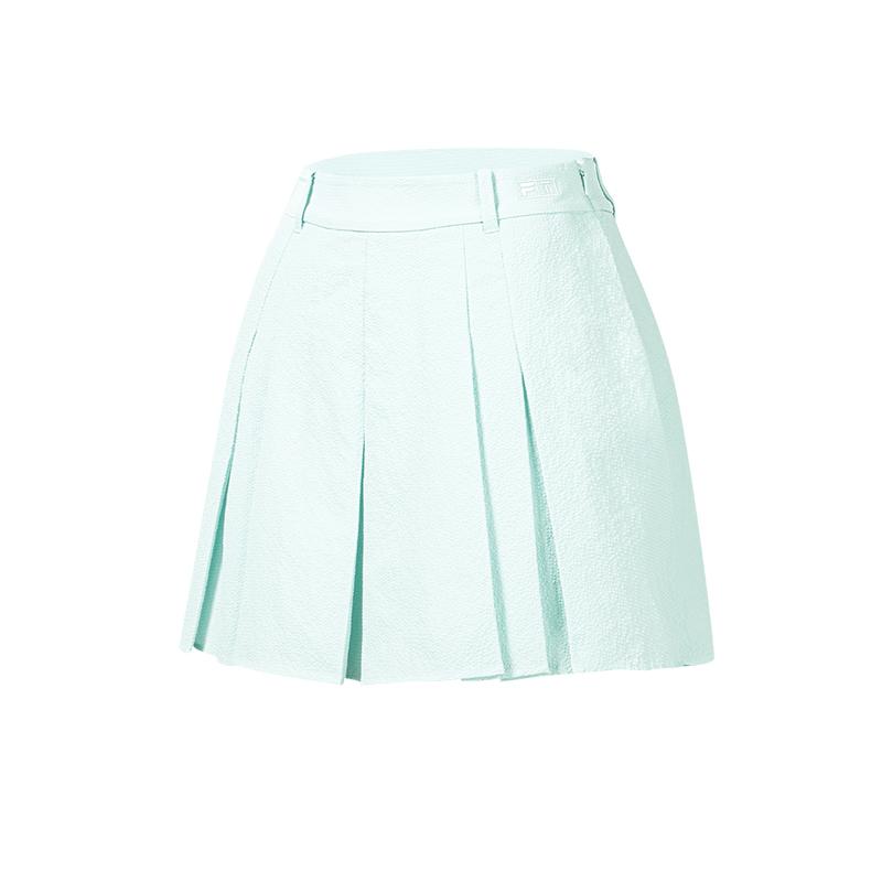 FILA Golf Series Simple Fresh Solid Color Casual Skirt Women skirts A11W635313FLB S