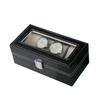 Delesys 4 Positions Pu Watch Box With Lock Household Items Storage Box For Watches Antiques Storage Box  4 Positions
